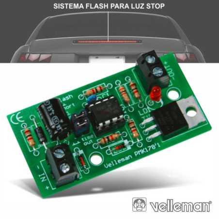 KIT SISTEMA DE FLASH P TERCEIRO STOP VELLEMAN