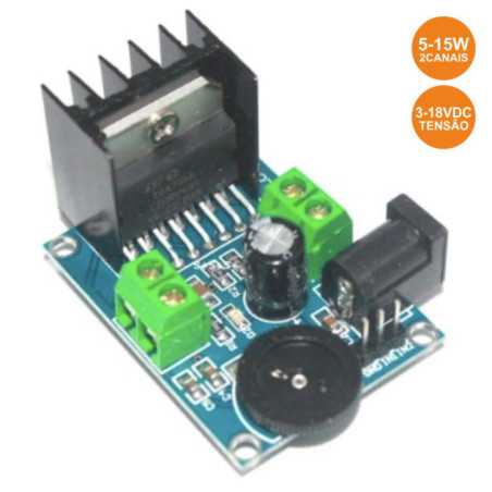 KIT MÓDULO AMPLIFICADOR 2 CANAIS 515W 318V