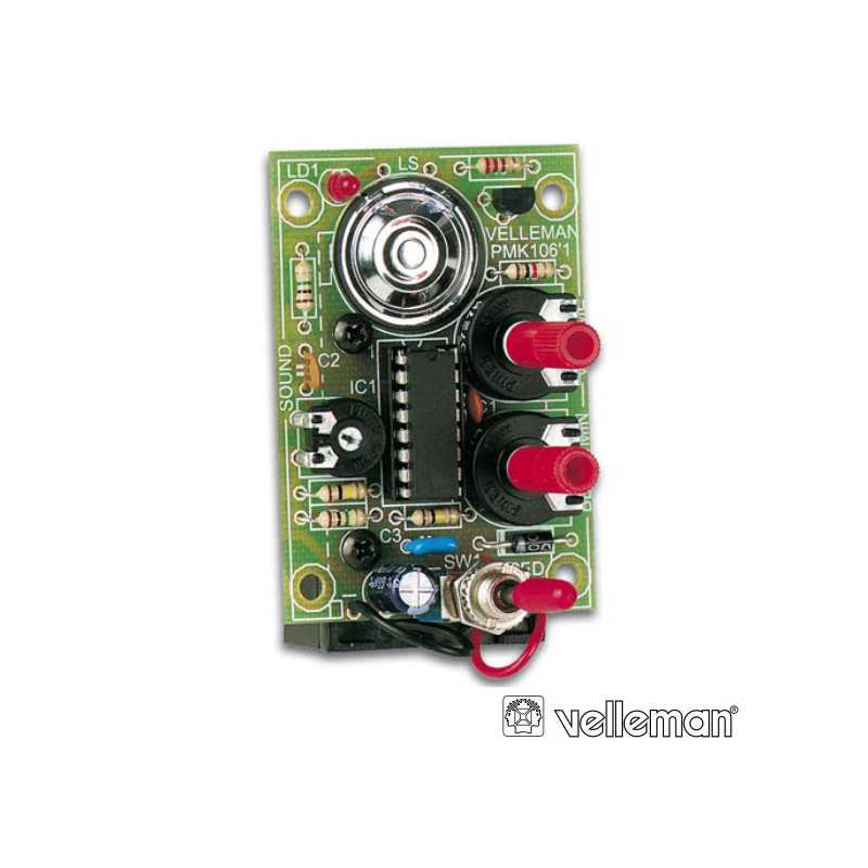 KIT METRÓNOMO C LED E COLUNA VELLEMAN