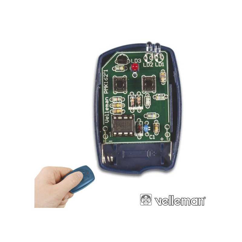 KIT COMANDO DE 2 CANAIS IR VELLEMAN