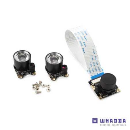 MÓDULO DE CÂMARA NOIR V2 PARA RASPBERRY PI WHADDA