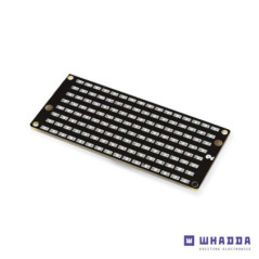 PAINEL MATRIX LED 8X16 DE 128 LEDS AZUIS WHADDA
