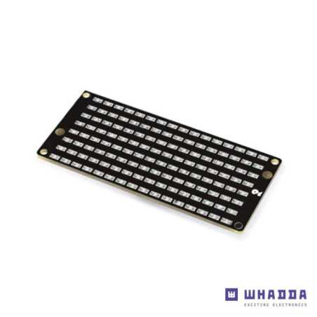 PAINEL MATRIX LED 8X16 DE 128 LEDS AZUIS WHADDA
