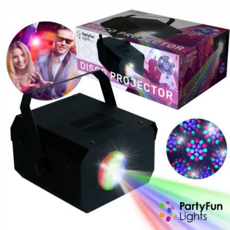 PROJETOR LUZ C 18 LEDS RGB 12V 54LM PARTYFUN