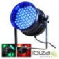 PROJETOR PAR64 C 177 LEDS RGB 5MM DMX 36W IBIZA