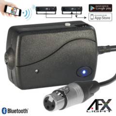 CONTROLADOR DMX POR BLUETOOTH C BATERIA AFXLIGHT