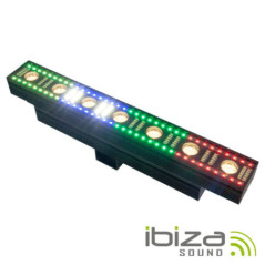 BARRA DE LEDS 3EM1 C 77296 LEDS STROBE DMX POWERCON IBIZA