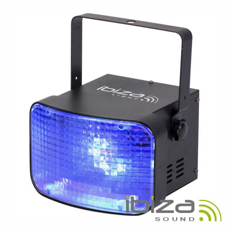 PROJETOR LUZ C 2 LEDS CREE RGBW 10W DERBY DMX IBIZA