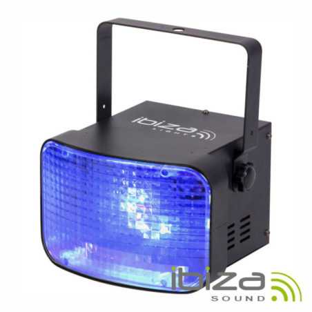 PROJETOR LUZ C 2 LEDS CREE RGBW 10W DERBY DMX IBIZA