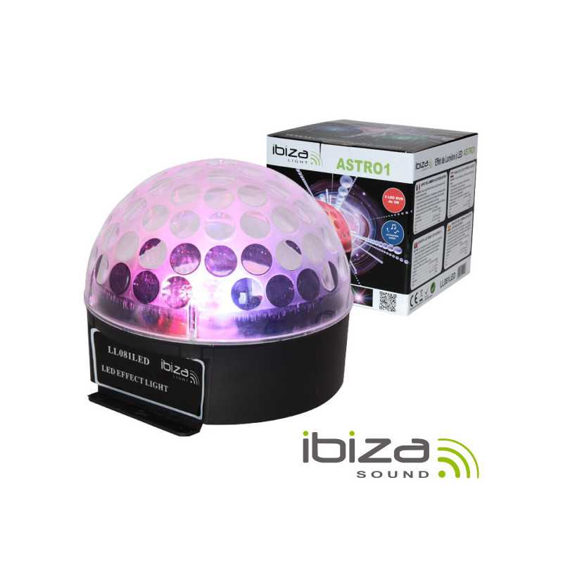 PROJETOR LUZ C 3 LEDS RGB 3W MIC IBIZA