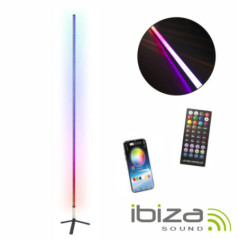 TUBO LED RGB 15M BLUETOOTH C SUPORTE PRETO IBIZA