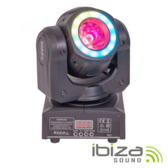 MOVING HEAD 40W 2 EM 1 BEAMWASH ANEL 12 LEDS DMX MIC IBIZA