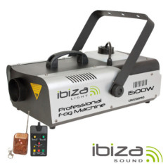 MÁQUINA DE FUMOS 1500W CONTROLADORCOMANDO DMX IBIZA