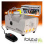 MÁQUINA DE FUMOS 400W C 3 LEDS 3W E COMANDO BRANCO IBIZA