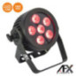 PROJETOR PAR C 6 LEDS RGBAWUV 12W DMXHSV AFXLIGHT