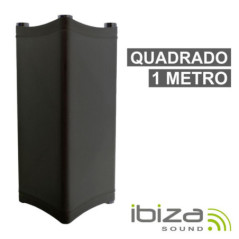 LICRA P ESTRUTURAS QUADRADAS C 1M 190GM PRETO IBIZA
