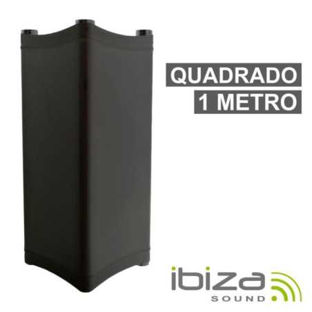 LICRA P ESTRUTURAS QUADRADAS C 1M 190GM PRETO IBIZA