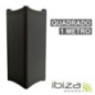 LICRA P ESTRUTURAS QUADRADAS C 1M 190GM PRETO IBIZA