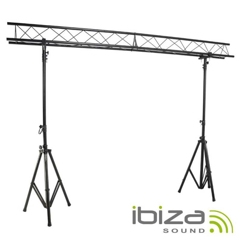 SUPORTE P LUZES 2 BARRAS 153M 12 APARELHOS IBIZA
