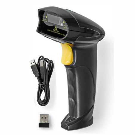 LEITOR CÓDIGO BARRAS LASER USB
