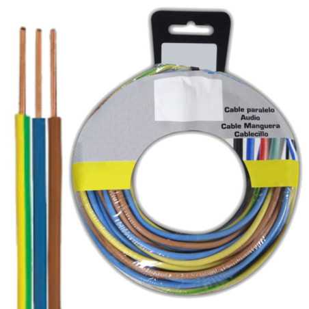 CABO ALIMENTAÇÃO ELÉTRICO 3X15MM MULTICOR 5M