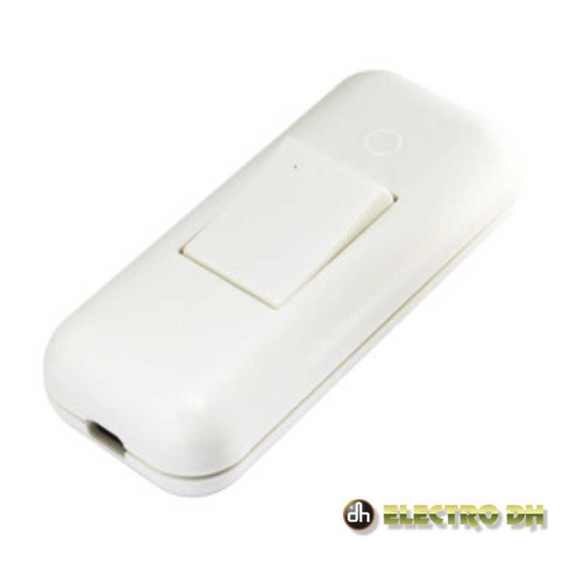 INTERRUPTOR DE PASSAGEM BIPOLAR 2A 250V BRANCO EDH