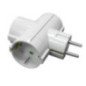 FICHA ELÉTRICA ADAPTADORA 3X SCHUKO
