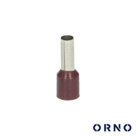 TERMINAL PONTEIRA ISOLADO 6MM 100X CASTANHO ORNO