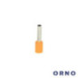 TERMINAL PONTEIRA ISOLADO 4MM 100X LARANJA ORNO