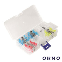 CONJUNTO 100 UNIÕES TERMORETRACTIL COM SOLDA 1540MM2 ORNO