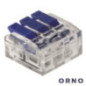 LIGADOR RÁPIDO C PATILHA 3 CONDUTORES 0754MM 10X ORNO