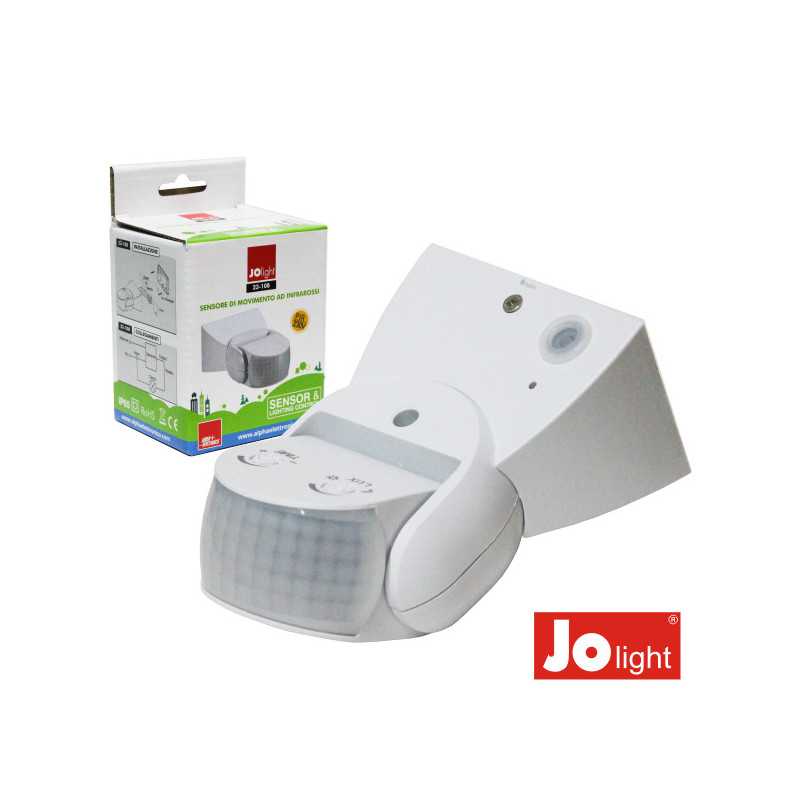 DETECTOR DE MOVIMENTOS PIR IP65 JOLIGHT