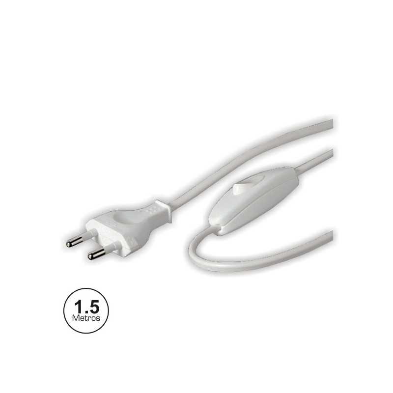 CABO DE ALIMENTAÇÃO COM INTERRUPTOR 15M BRANCO