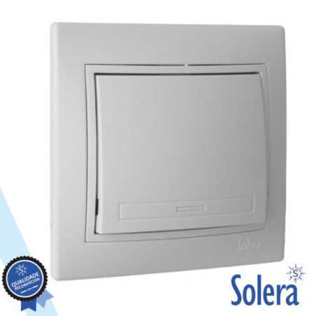 INTERRUPTOR PAREDE ENCASTRAR BIPOLAR 10A 250V SOLERA