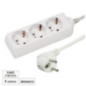 TOMADA ELÉTRICA C 3 SAÍDAS 3M BRANCO