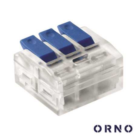 LIGADOR RÁPIDO C PATILHA 3 CONDUTORES 0754MM 6X ORNO