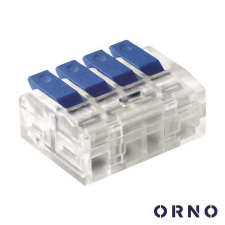 LIGADOR RÁPIDO C PATILHA 4 CONDUTORES 0754MM 50X ORNO