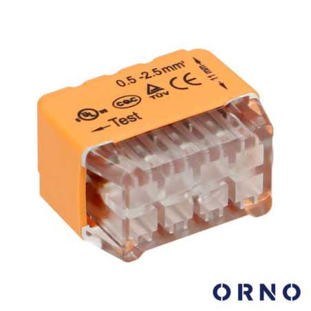 LIGADOR RÁPIDO 8 CONDUTORES 07525MM 50X ORNO