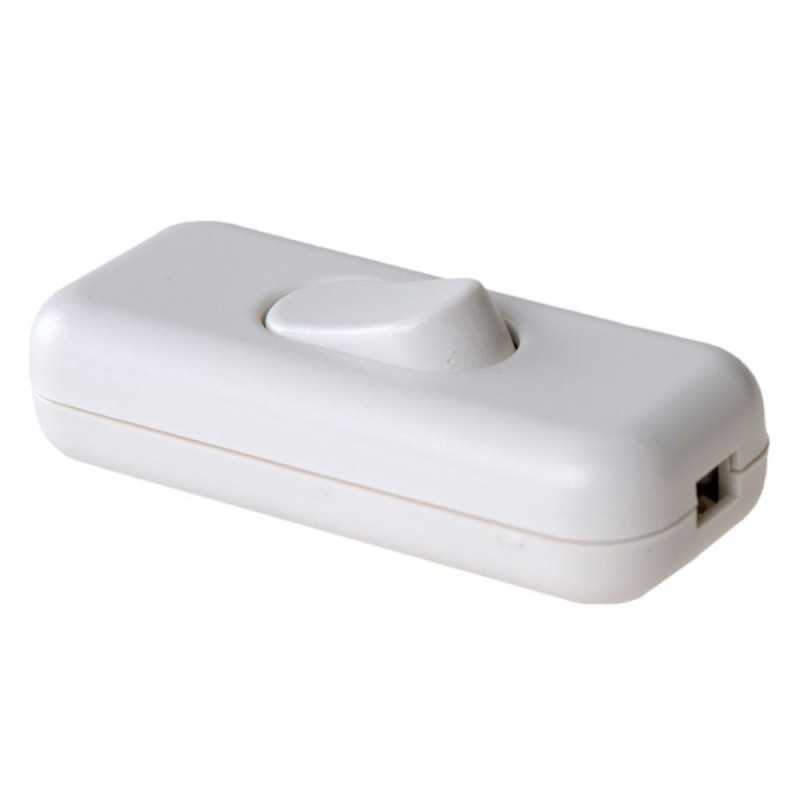 INTERRUPTOR DE PASSAGEM BIPOLAR 6A 230V BRANCO