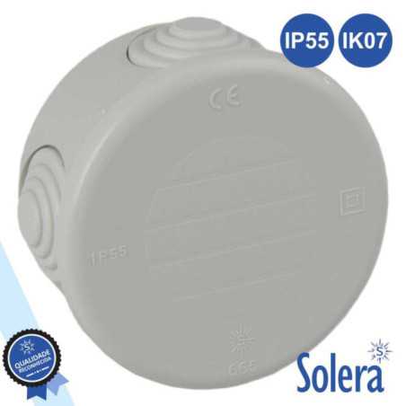 CAIXA DE PASSAGEM ESTANQUE C 4 CONES 70X40MM SOLERA