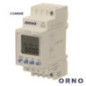 TEMPORIZADOR SEMANAL DIGITAL 16A 230V P CALHA DIN ORNO