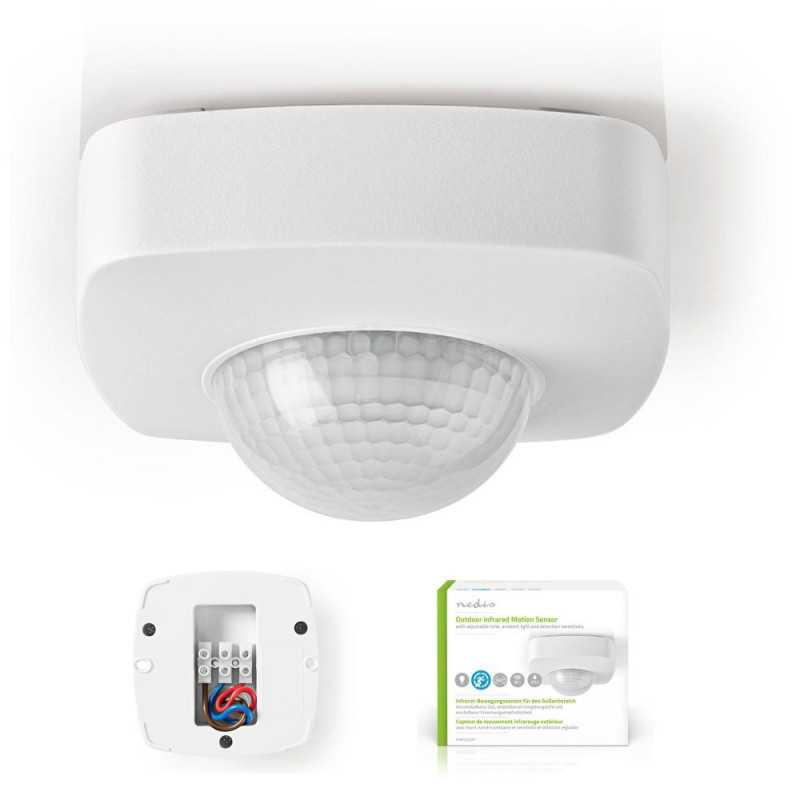 DETECTOR DE MOVIMENTO PIR P EXTERIOR NEDIS