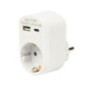 FICHA ELÉTRICA ADAPTADORA 1X SCHUKO USBAUSBC