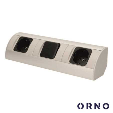 TOMADA ELÉTRICA 2X SCHUKO 05M ORNO