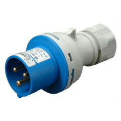FICHA INDUSTRIAL CEE FÊMEA 32A 3P 230V IP44 SEZ