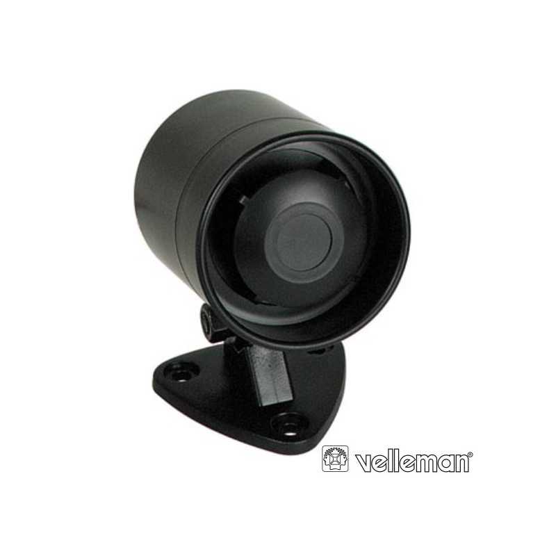 SIRENE C SOM MODULADO 12V 300MA 115DB VELLEMAN