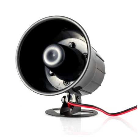 SIRENE ELETRÓNICA 12V 110DB 15W