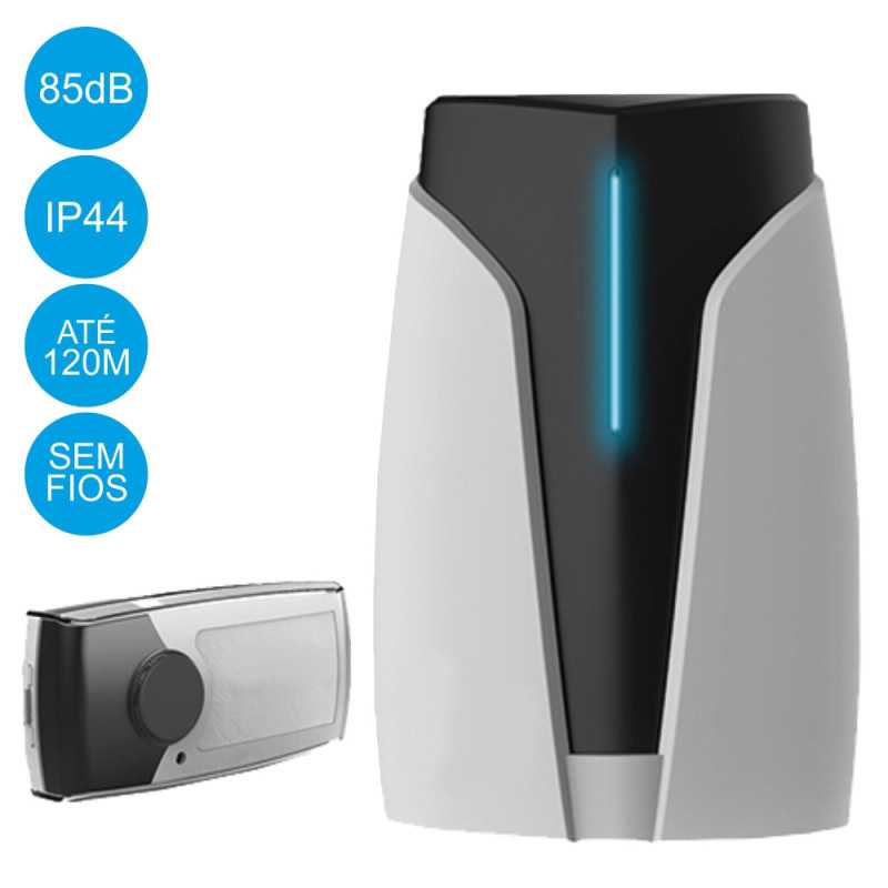 CAMPAINHA S FIOS C COMANDO 230V