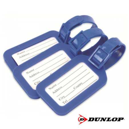 CONJUNTO PLACAS DE IDENTIFICAÇÃO P BAGAGENS DUNLOP