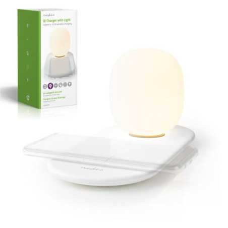 LUZ DE PRESENÇA LED TÁTIL C CARREGADOR QI 10W NEDIS